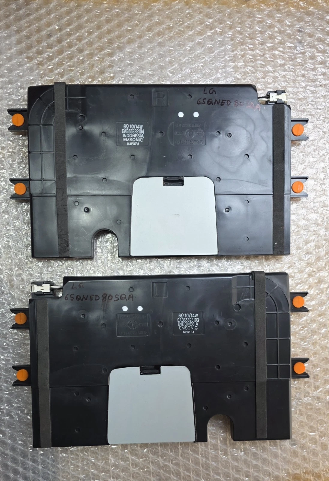 LG 65QNED80SQA SET OF SPEAKERS ,Part Number EAB65828103 EMSONIC