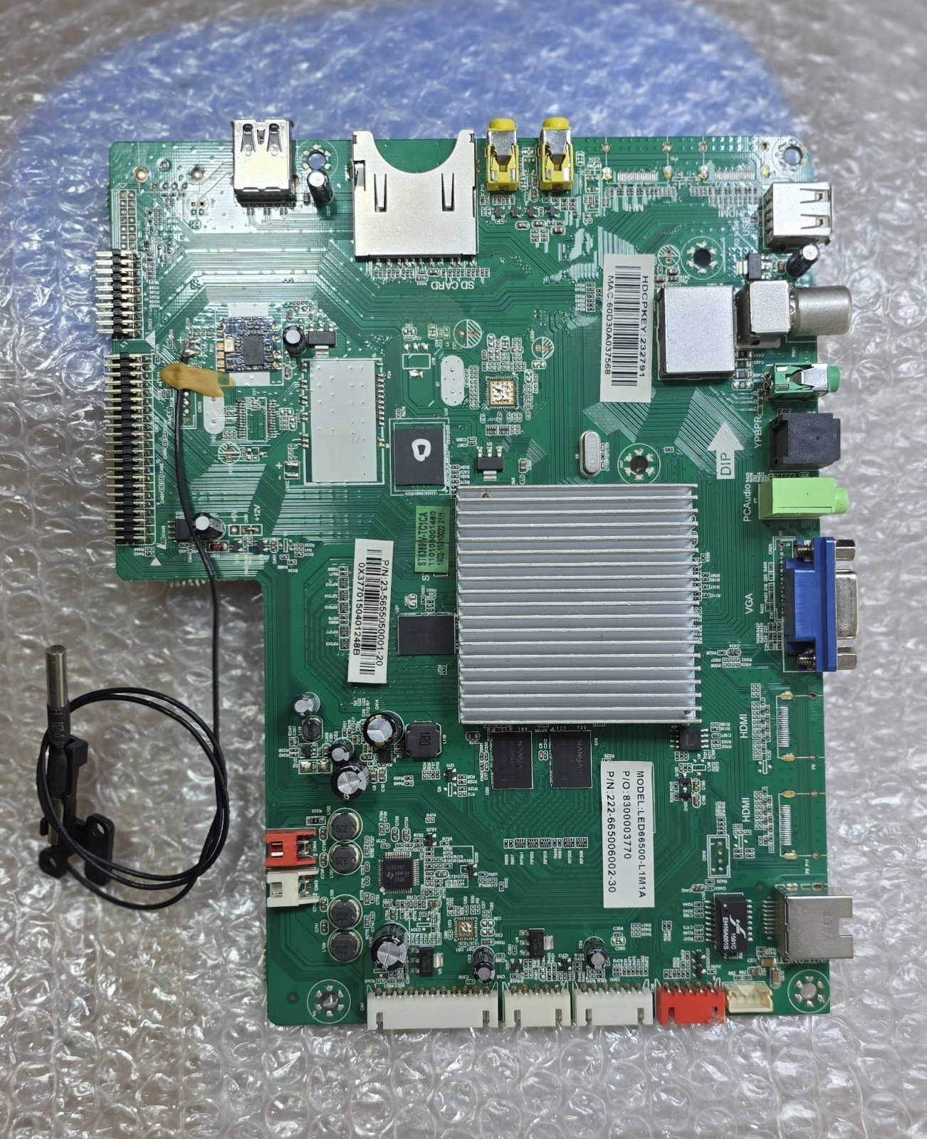 Soniq U65TX14A-AU, MAINBOARD , P/N 222-665006002-30