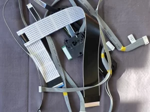 Set of all Cables With Connectors and flex cables for HISENSE TV Model 65U7KAU