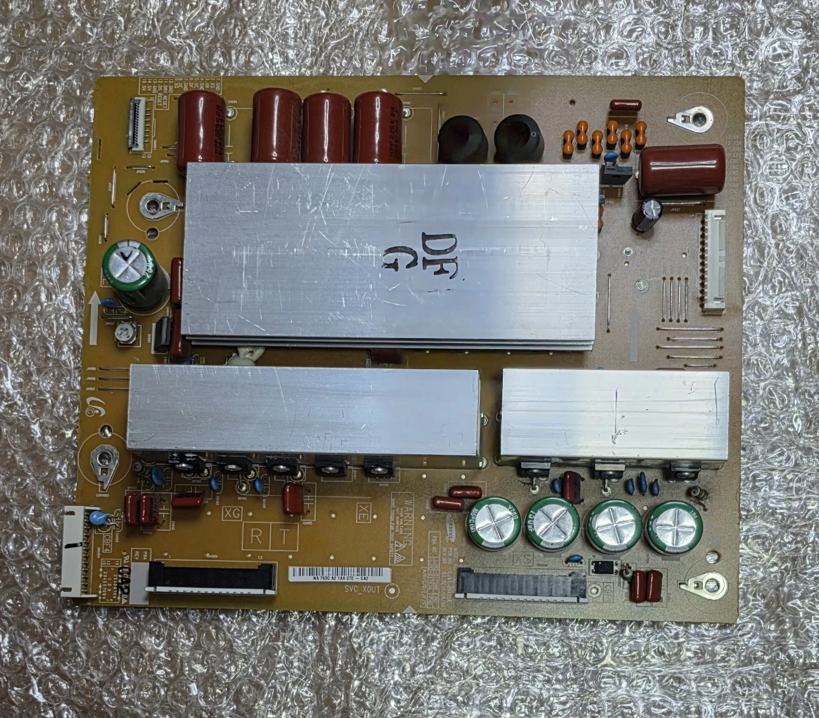 SAMSUNG PS51D550C1M , POWER BOARD PBC No. Lj41-09422A.