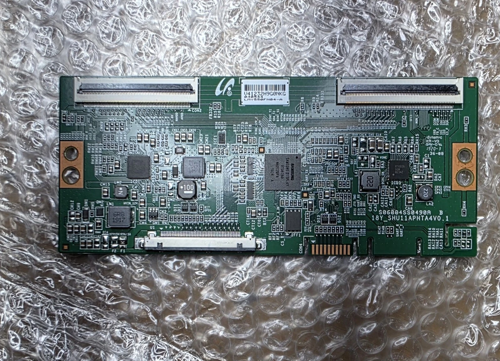 Samsung UA50TU8000W, T-CON BOARD