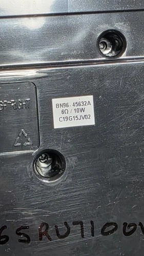 Samsung UA75RU7100W Speakers, BN96-45632A 6ohm 10W - Image 4