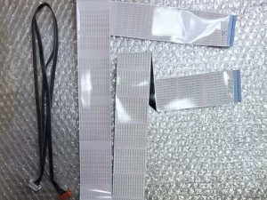 Samsung Tv UA75RU7100W FLEXIBLE RIBBON CABLES, BN96-39820H  AND POWER CABLES