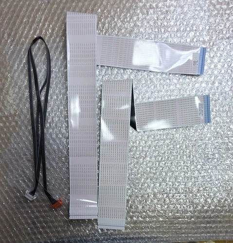 Samsung Tv UA75RU7100W FLEXIBLE RIBBON CABLES, BN96-39820H AND POWER CABLES
