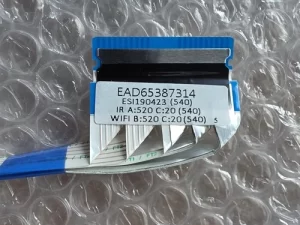 LG 75UK6500PTB, FFC Cable EAD65387314, wifi Module, +Power ON Button