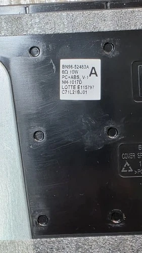 Samsung QA65Q60AAW Set Of Speakers , BN96-52483A - Image 3
