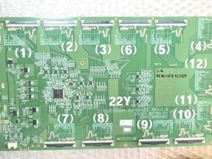LG 86QNED91SQA video invertor, LED driver , T-CON BOARD, EBR33099202