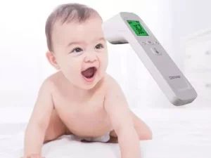 Digital Thermometer, contactless Forhead Fever testing .