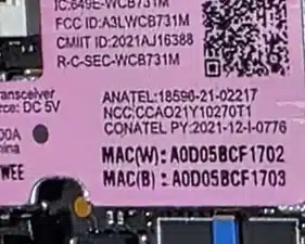 Samsung QA65Q60BAW,  Wifi/ Bluetooth Receiver Module