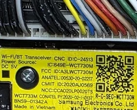 Samsung  QA75Q60TAW BLUTOOTH /WIFI module,