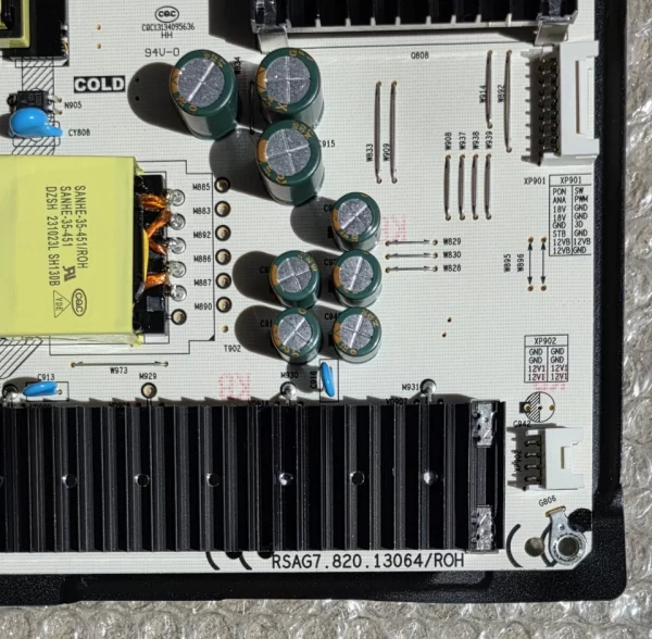 Hisense TV 85A7KAU Power Supply Board, RSAG7.820.13064/ROH ... - Image 3