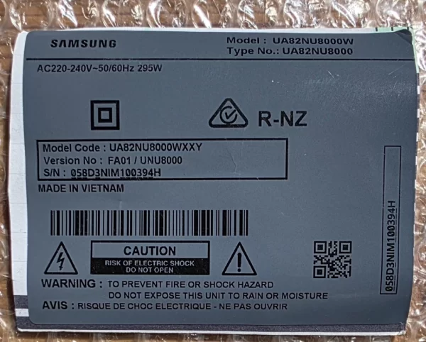 Power Supply For LG  86UN8100PTC,  Part number EAY65769302 .. - Image 4