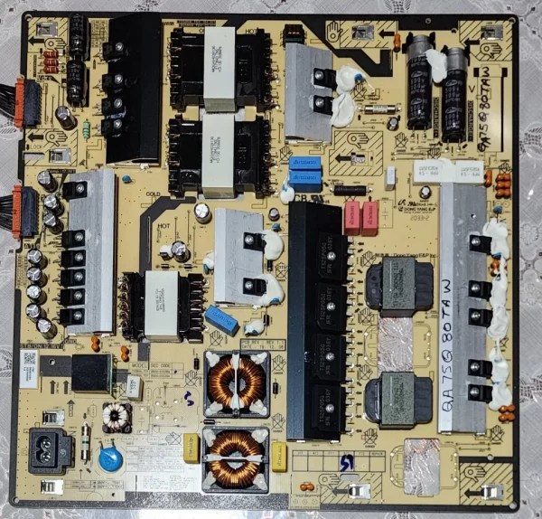 SAMSUNG QA75Q80RAW , POWER SUPPLY BOARD, BN44-00988A  .. - Image 2