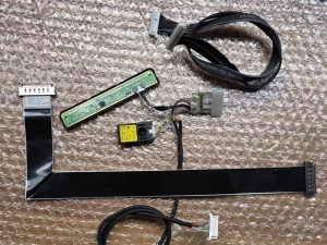 Samsung UA55D7000LM FLEX CABLES, POWER PCBA, WIFI BOARD AND POWER CABLES