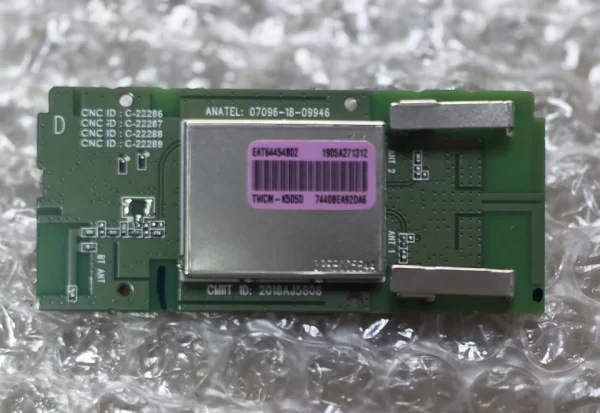 LG 65UM7600PTA  Wi-Fi Module,  Part Number  Eat64454802 - Image 2