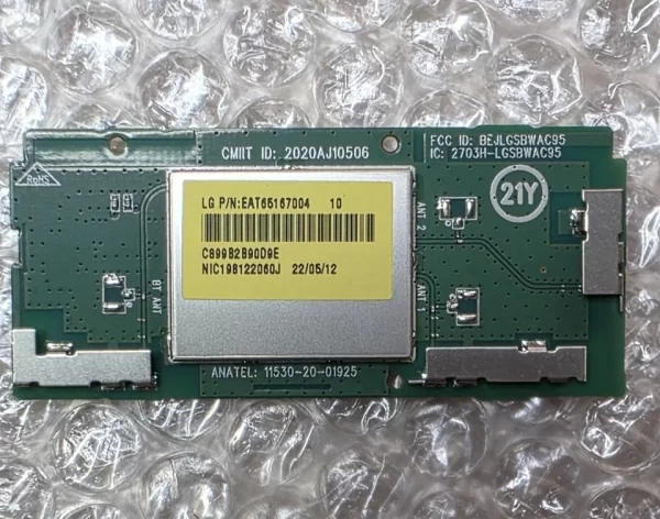 LG 65QNED80SQA  WIFI MODULE,  Part Number LGSBWAC95 - Image 2
