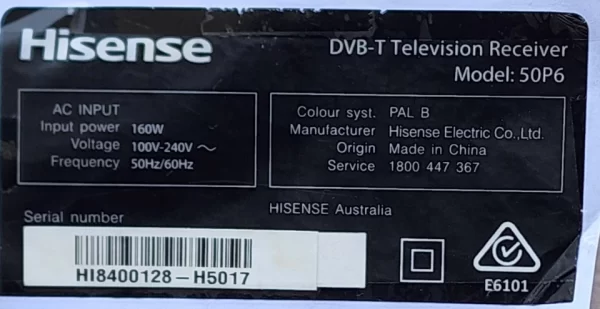 Hisense 50P6 TVs Main Board Flexible Cable, Part Number - JHD490N2F31 - Image 4