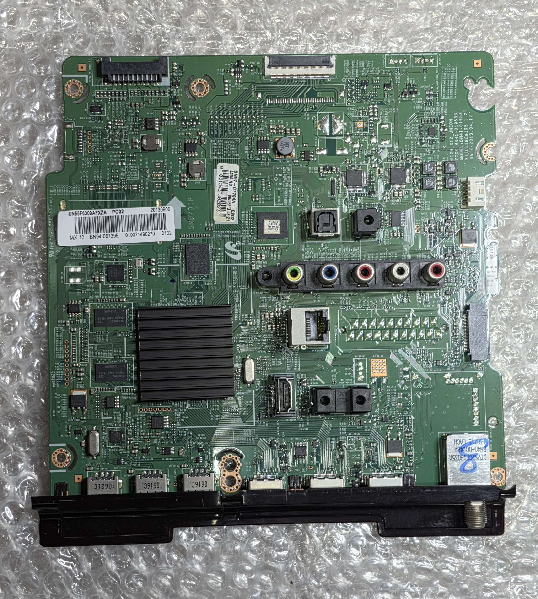 Samsung BN94‑06739E Main Board for UN58F6300 TV