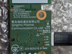 Hisense 50A7HAU WiFi Module P/N 1265032