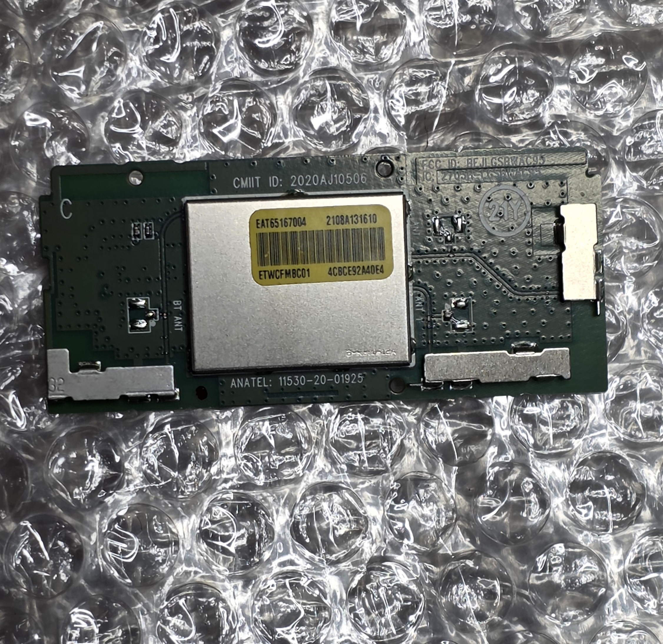 T‑CON Board LE559PQL for LG OLED55C1PTB