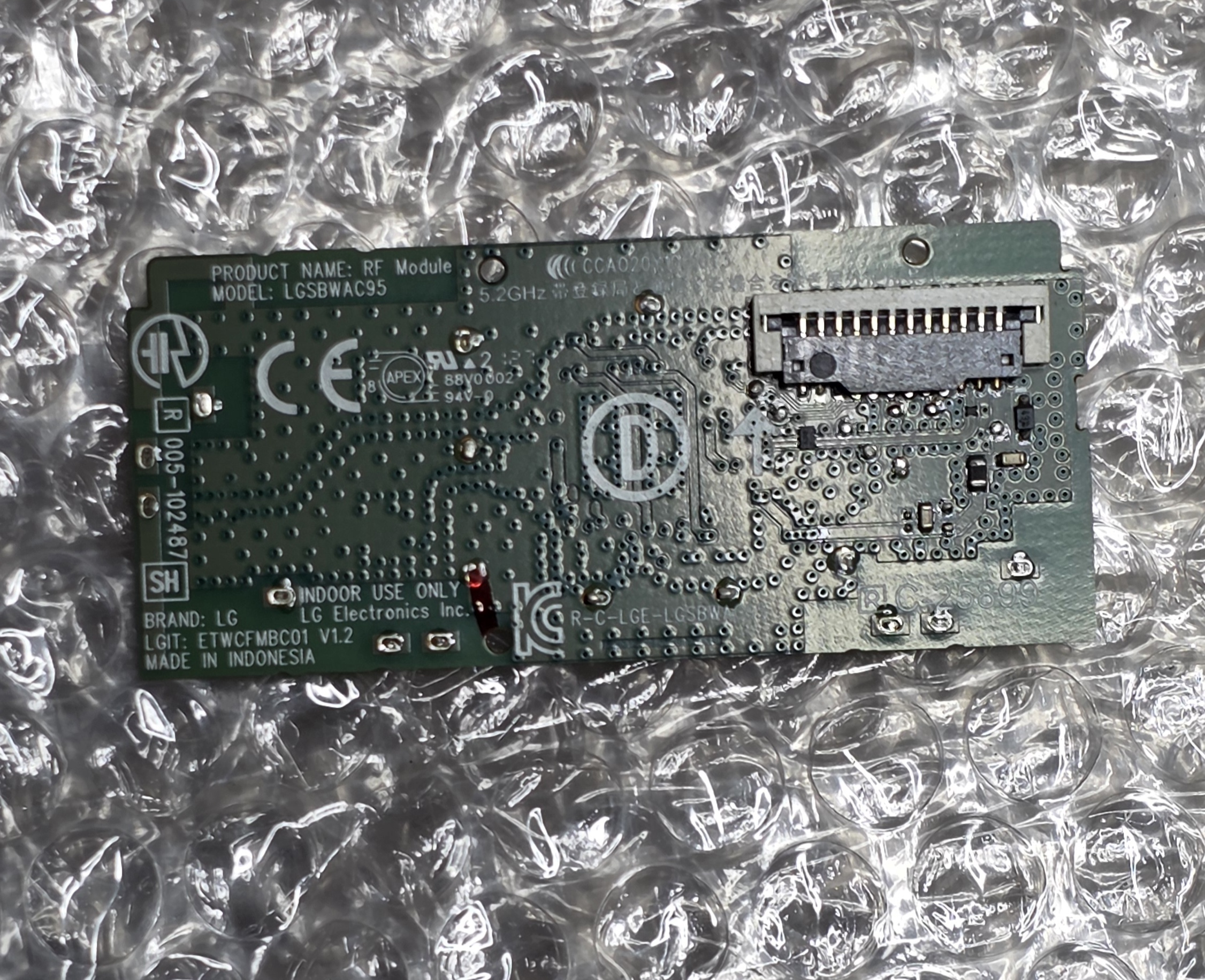 T‑CON Board LE559PQL for LG OLED55C1PTB - Image 3