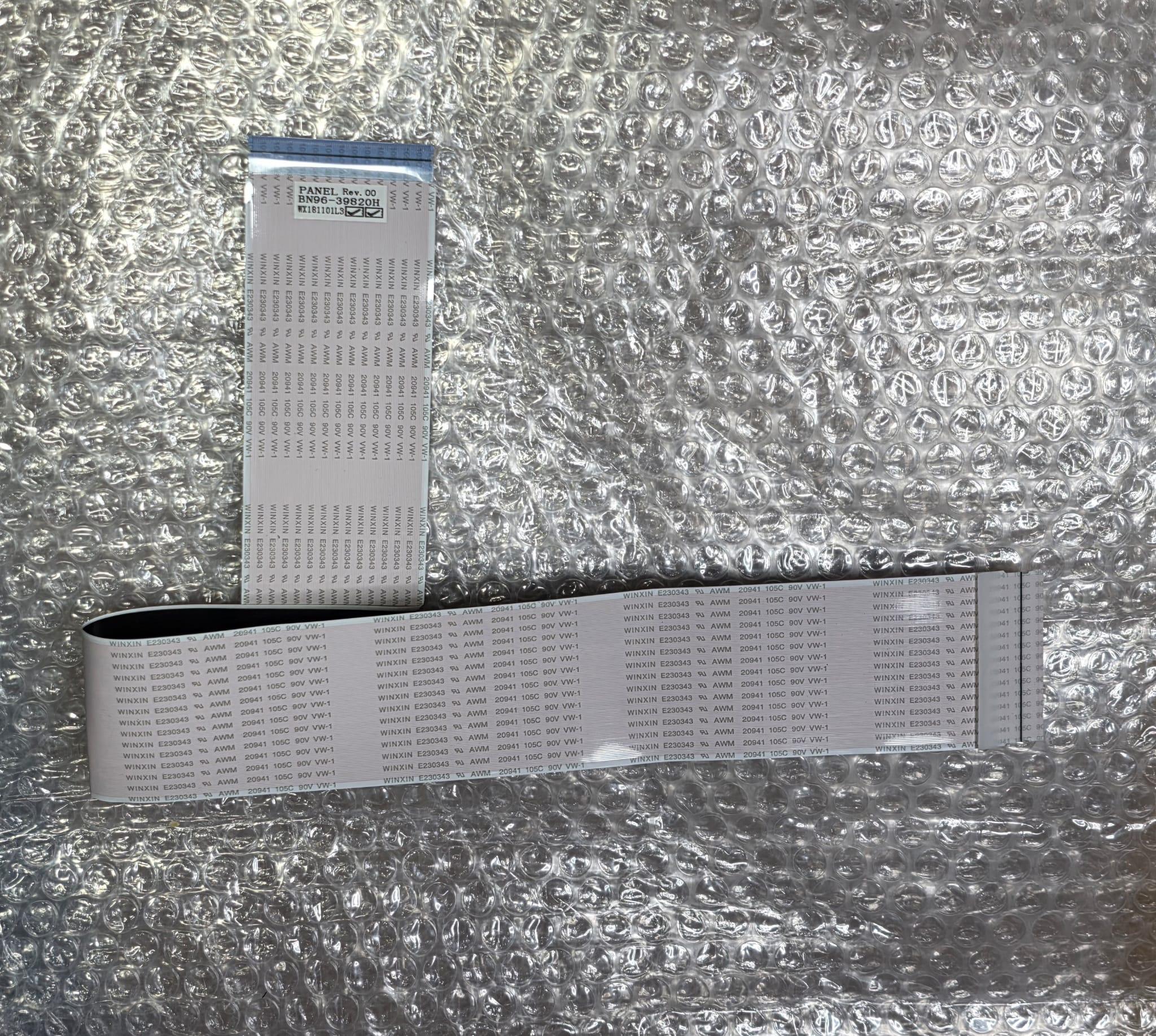 Samsung UA75NU7100W Panel Ribbon Cable AWM 20624 - Image 2